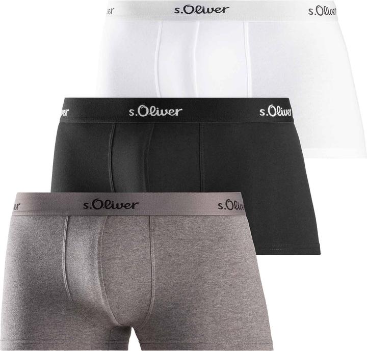 Produktbild S.Oliver Boxershort Casual Stretch (XL, 3er Pack)