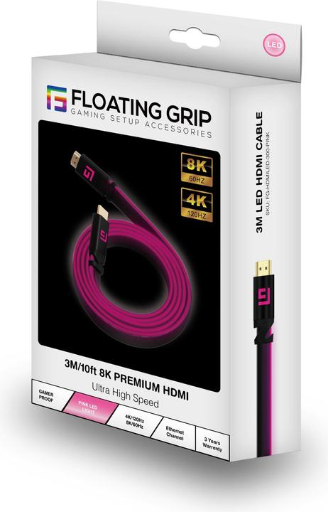 Produktbild Floating Grip HDMI – HDMI (3 m, HDMI)