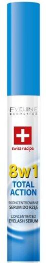 Actual product image Eveline Cosmetics Multi-purpose Eyelash Serum Total Action 8 in 1 (10 ml)
