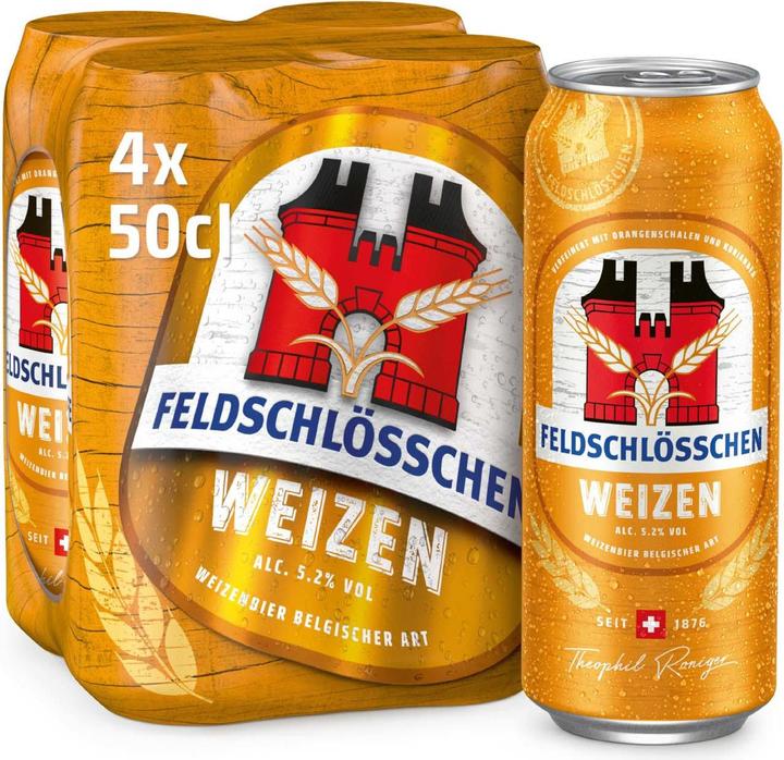 Feldschlösschen Weizen (4 x 50 cl)