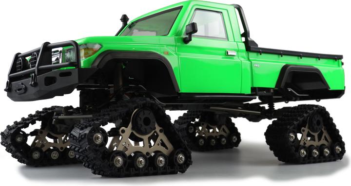 Actual product image Amewi AMXRock RCX8PT Electric Brushed Crawler Chain 1:8 RTR green (ARR Almost Ready to Run)