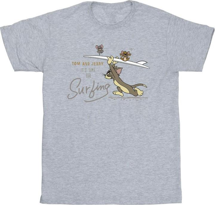 Tom & Jerry It's Time For Surfing TShirt (XXL)