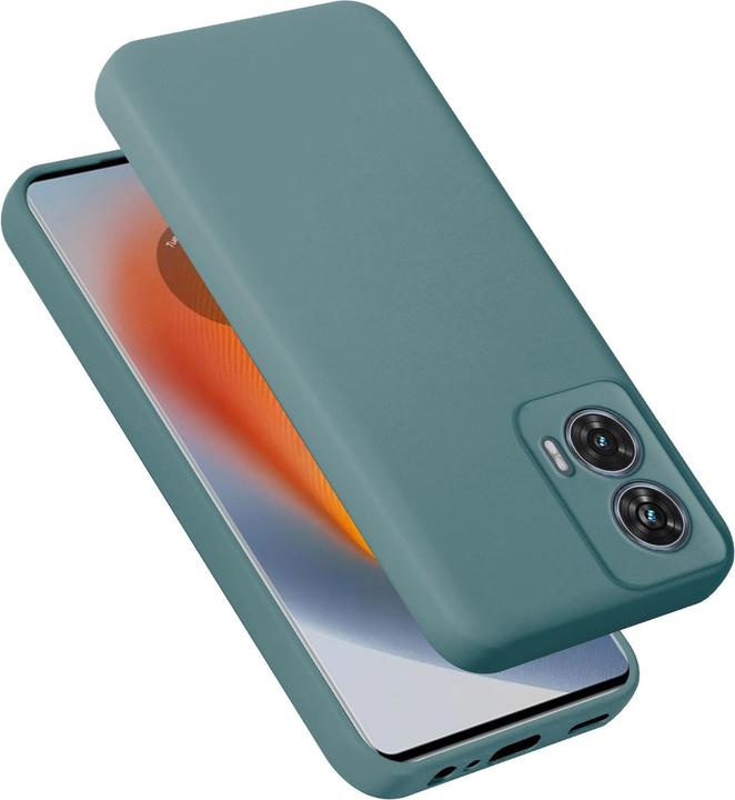 Actual product image Cadorabo Case for Motorola Moto Edge 50 Fusion TPU Liquid Silicone Cover (Motorola Edge 50)