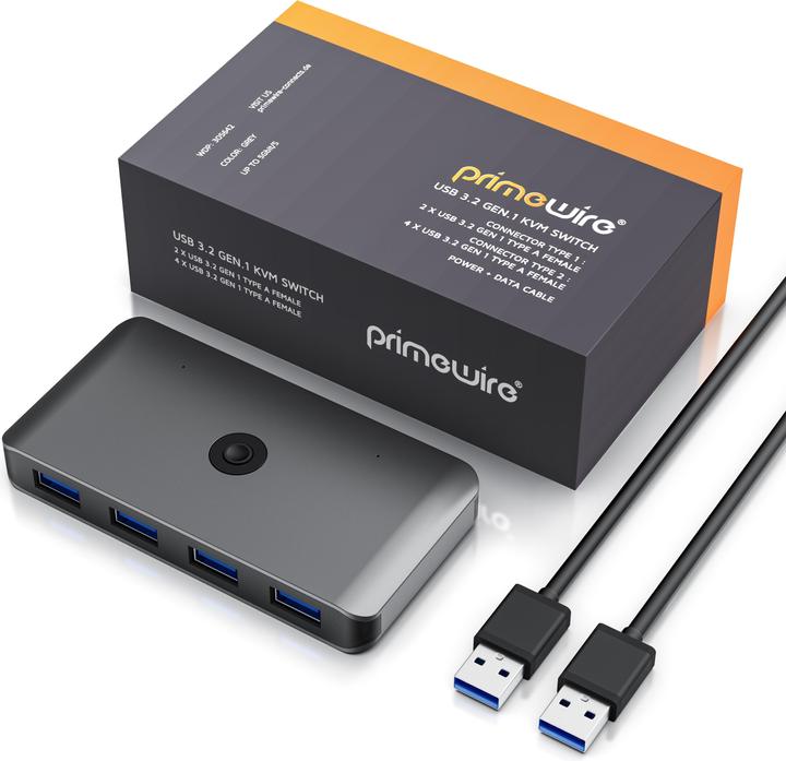 Actual product image Primewire KVM Switch