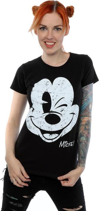 Image du produit Disney - T-shirt MICKEY MOUSE DISTRESSED FACE - Femme (M)