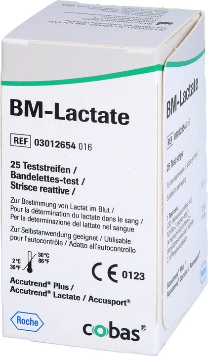 Actual product image Roche Cobas Accutrend Lactate Test Strips, 25 pcs. (25 x)