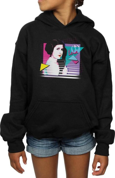 Immagine prodotto Star Wars Princess Leia Neon Felpa con Cappuccio Ragazze (116)