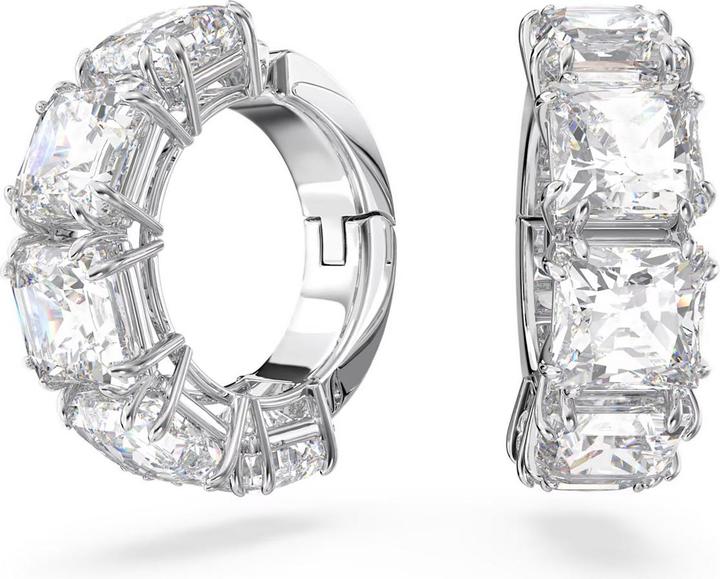Immagine prodotto Swarovski Orecchini Millenia con taglio a cuscino Bianco (Metallo Swarovski)