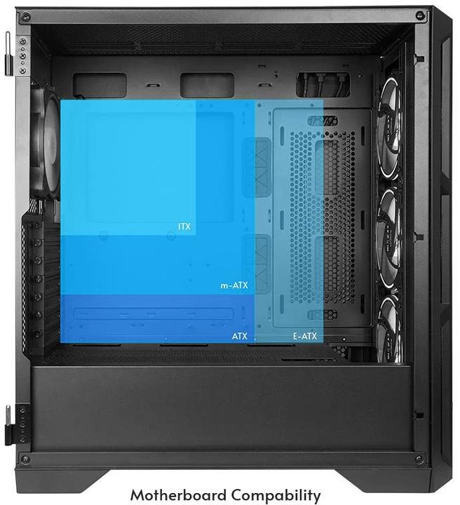 Produktbild Chieftec Apex (mATX, Mini-ITX, ATX, E-ATX)