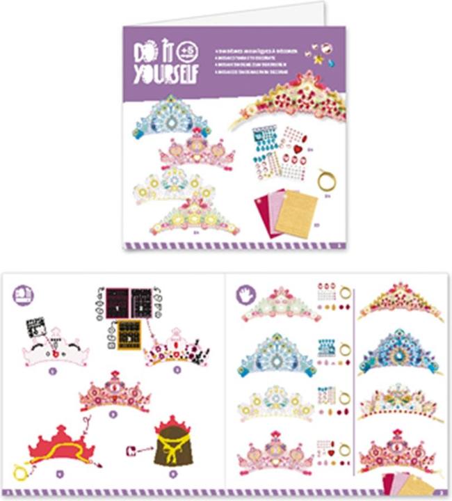 Produktbild Djeco Mosaik Diademe Prinzessin