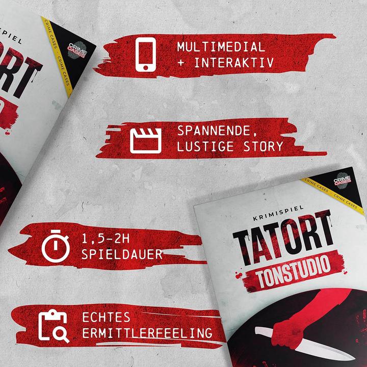 Produktbild Crime Cases Tatort Tonstudio - Krimispiel (Deutsch)
