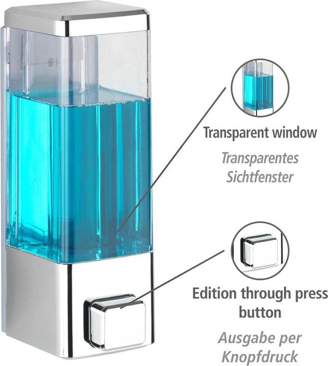 Actual product image Wenko Disinfection/soap dispenser