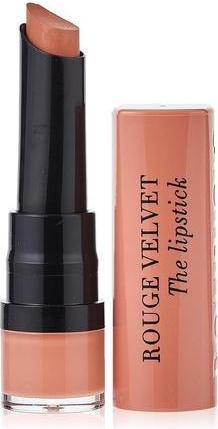 Actual product image Bourjois Rouge Velvet The Lipstick (01 Hey Nude!)