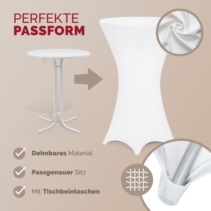Produktbild Detex Stehtischhusse (60 x 120 cm)