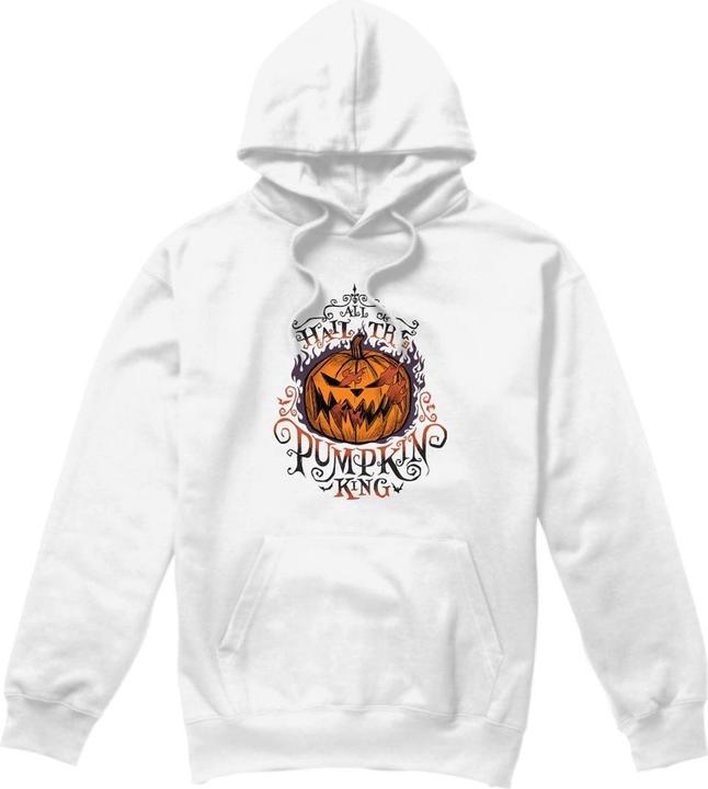 Actual product image The Nightmare Before Christmas Mens Hail The Pumpkin King Hoodie (S)