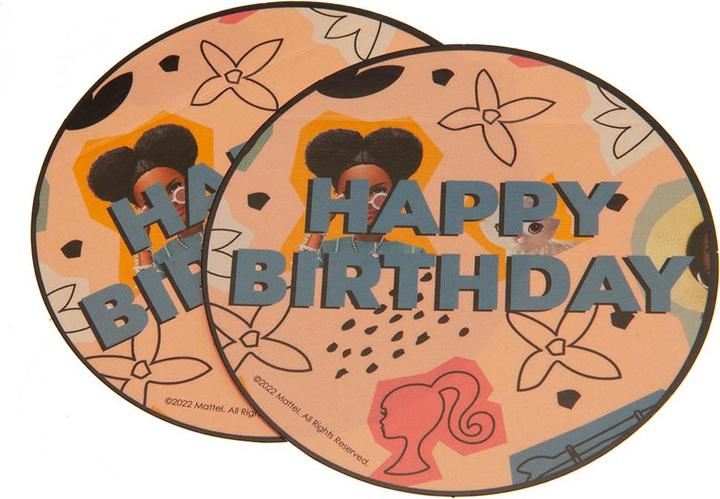 Actual product image Barbie Happy Birthday Gift Wrap Sheets (Wrapping paper, 2 x)