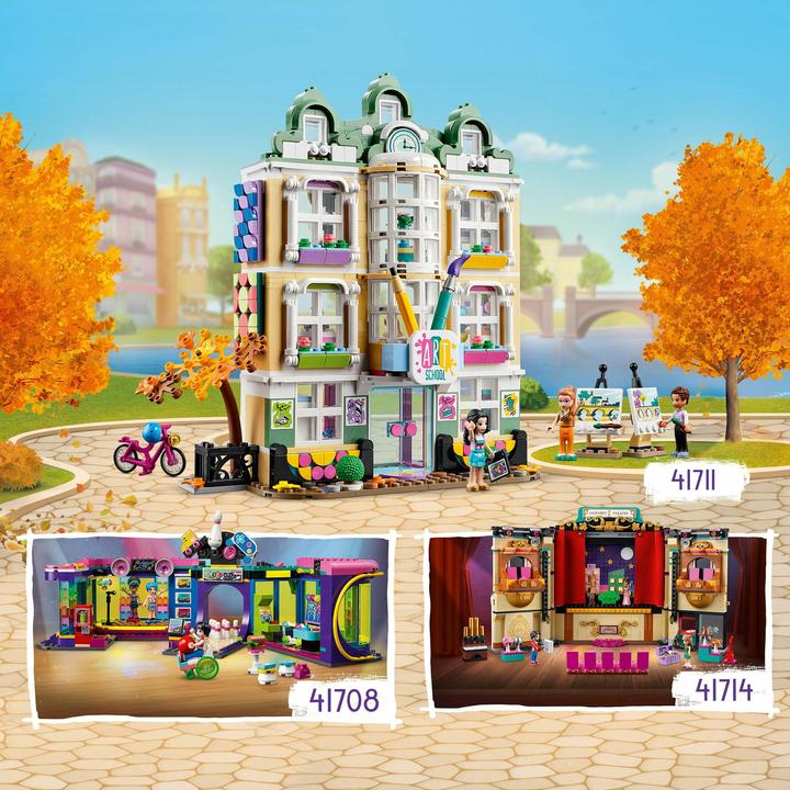 Produktbild LEGO Friends - Emmas Kunstschule (41711) (41711, LEGO Friends)