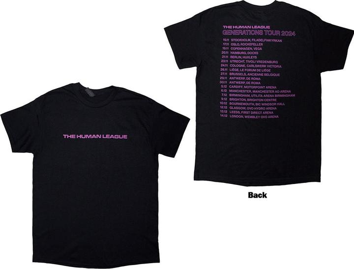 The Human League Generations Tour 24 Text