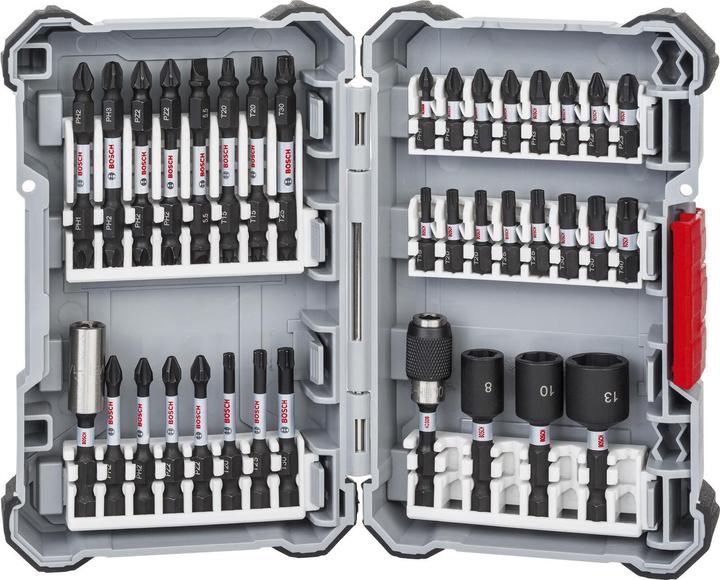 Produktbild Bosch Professional Zubehör 36-tlg. Impact Control Schrauberbit-Set (Kreuz Phillips PH M1, Kreuz Phillips PH M2, Kreuz Pozidriv PZ M2, Kreuz Phillips PH M3, Kreuz Pozidriv PZ M3)