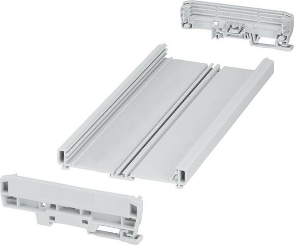 Image du produit Phoenix Contact Kit de boîtiers pour rail DIN UM-BASIC, 254x40x128mm, PVC (Boîtier)