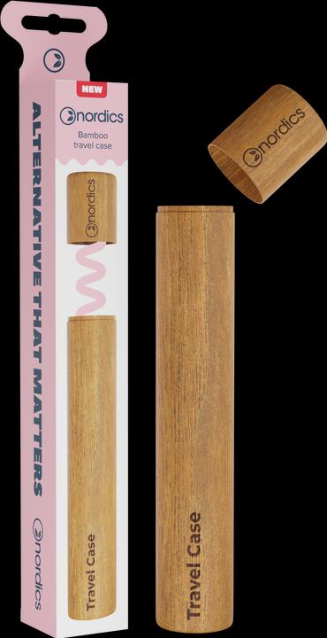 Actual product image Nordics Bamboo case for toothbrush (Toothbrush case)