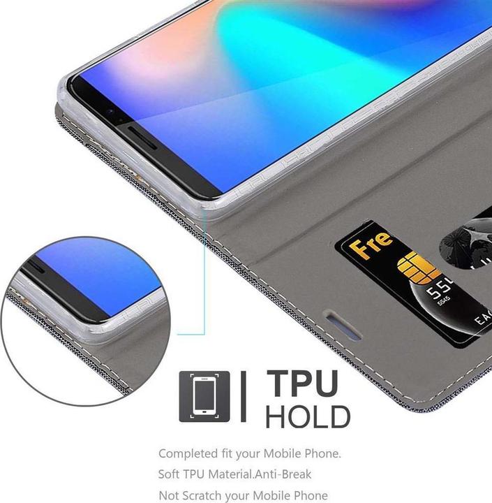 Actual product image Cadorabo Book Jeans Optics Cover (Samsung Galaxy J3 Pro)