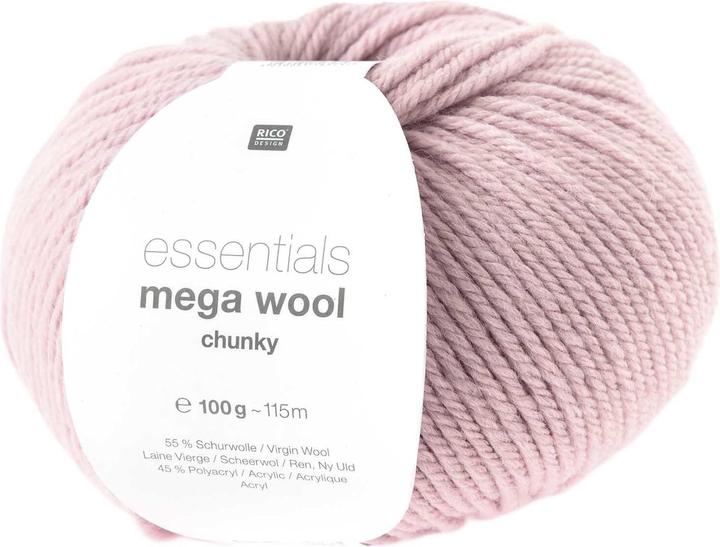 Actual product image Rico Design Essentials Mega Wool Chunky, 100 g (125 m)