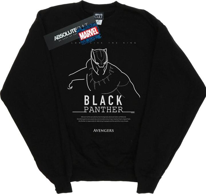 Produktbild Black Panther Long Live The King Sweatshirt (L)