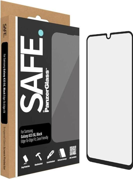 Safe. Pellicola protettiva Custodia amichevole Galaxy A33 5G (1 Pezzo/i, Samsung Galaxy A33 5G)