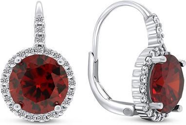Brilio Silver - Charming silver earrings with zircons EA305WR