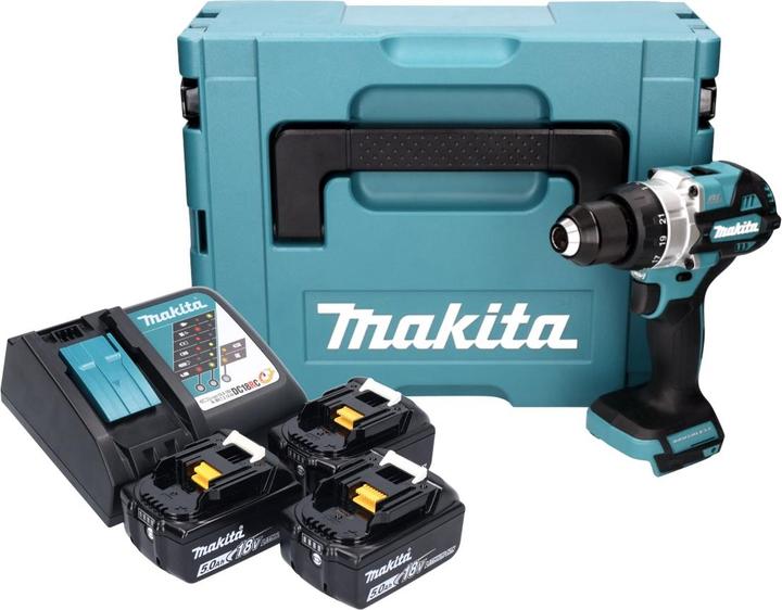 Produktbild Makita DDF486RT3J Akku-Bohrschrauber (Akkubetrieb)