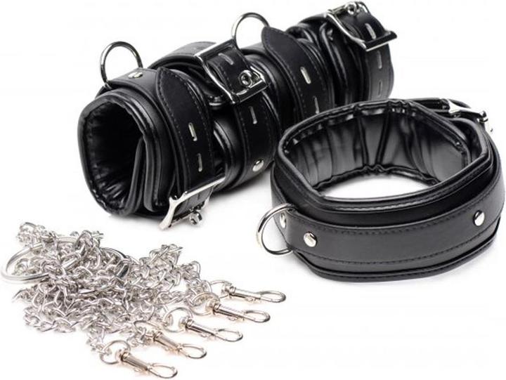 Productafbeelding XR Brands Slaven Bondage Boeien Set