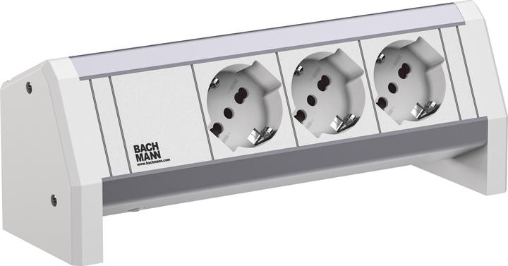 Bachmann BACH Steckdosenleiste (3 x, GST18, 0.24 m)