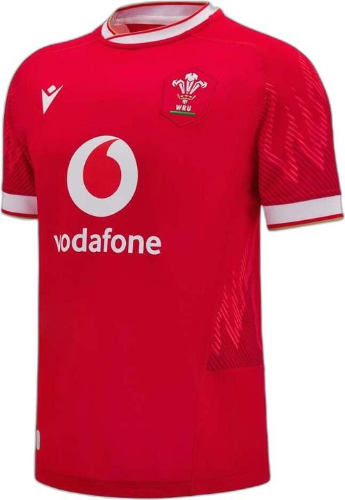 Image du produit Macron Maillot Domicile Pays de Galles 6 nations 2024/25 (XXL)
