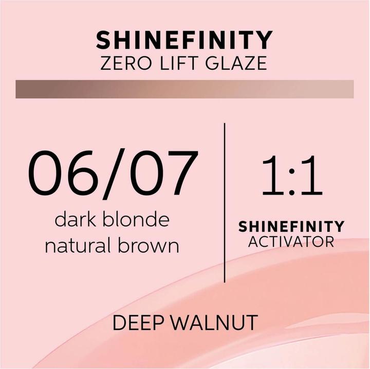 Produktbild Wella Shinefinity (06, 07 - Deep Walnut)