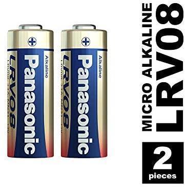 Image du produit Panasonic Micro-alcali LRV08 (2 pcs, A23, 38 mAh)