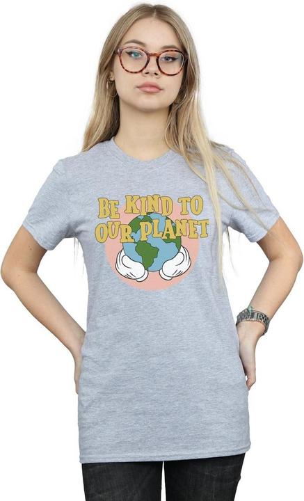 Immagine prodotto Disney Mickey Mouse Be Kind To Our Planet Maglietta Ampia Donna (XL)