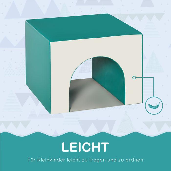 Image du produit Swisshandel24 Jeu de 4 blocs de construction en mousse facile à nettoyer remplissage mou blocs de mousse pour 1-