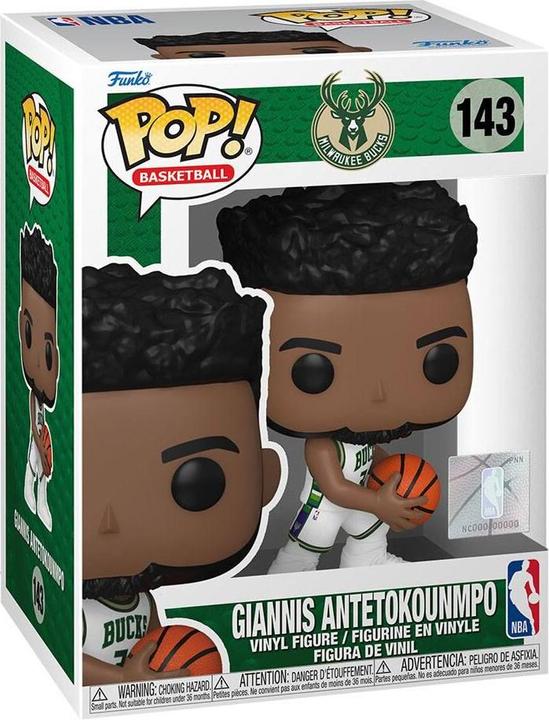 Actual product image Funko Pop! NBA Bucks : Giannis Antetokounmpo (143)