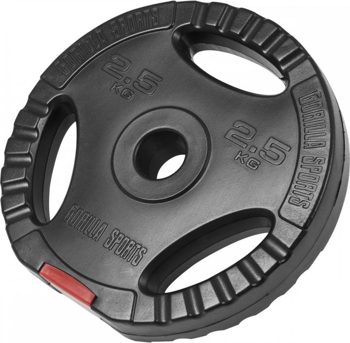 Produktbild Gorilla Sports Hantelscheiben (1 x 2.5 kg)