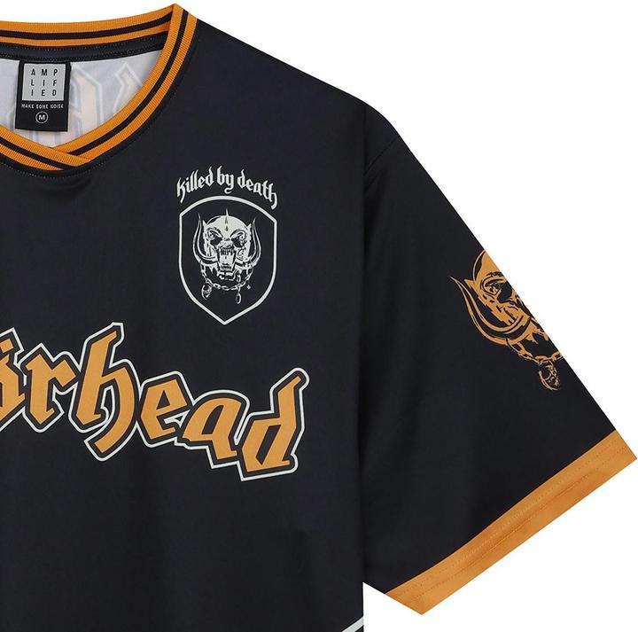 Actual product image Amplified Unisex Adult Killed By Death Rock FC Motorhead T-Shirt (M)