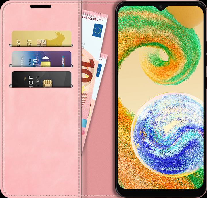 Produktbild Cazy Book Case Kompatibel mit Samsung Galaxy A04s - Hülle klappbar Magnetisch Kunstleder - (Samsung Galaxy A04S)