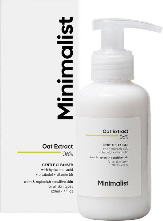 Minimalist Oat Extract 6% Face Cleanser (Gel, 120 ml)