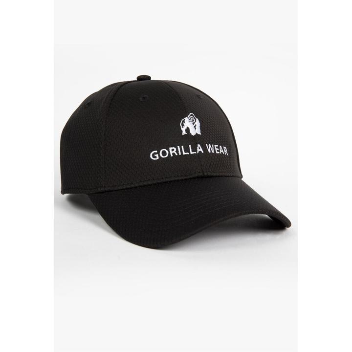 Produktbild Gorilla Wear Bristol Fitted Cap Schwarz (One Size)