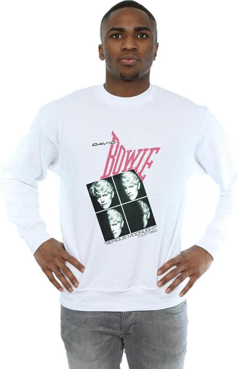 Image du produit David Bowie - Sweat SERIOUS MOONLIGHT TOUR - Homme (XL)