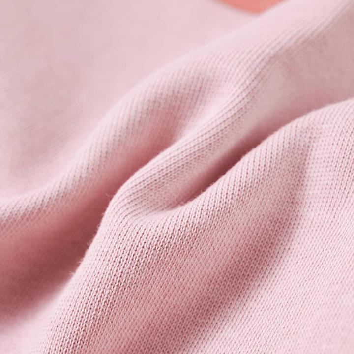Produktbild VidaXL Kinder-Sweatshirt mit Farbblock Rosa 92,Material: 80 (92)