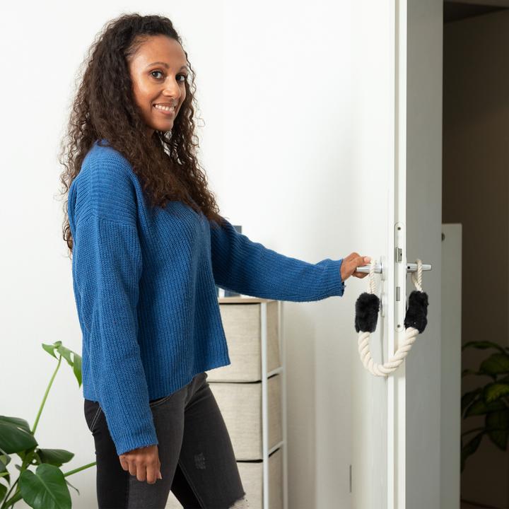 Actual product image Relaxdays Door cord (2 Piece, 4 x 4 x 60 cm)
