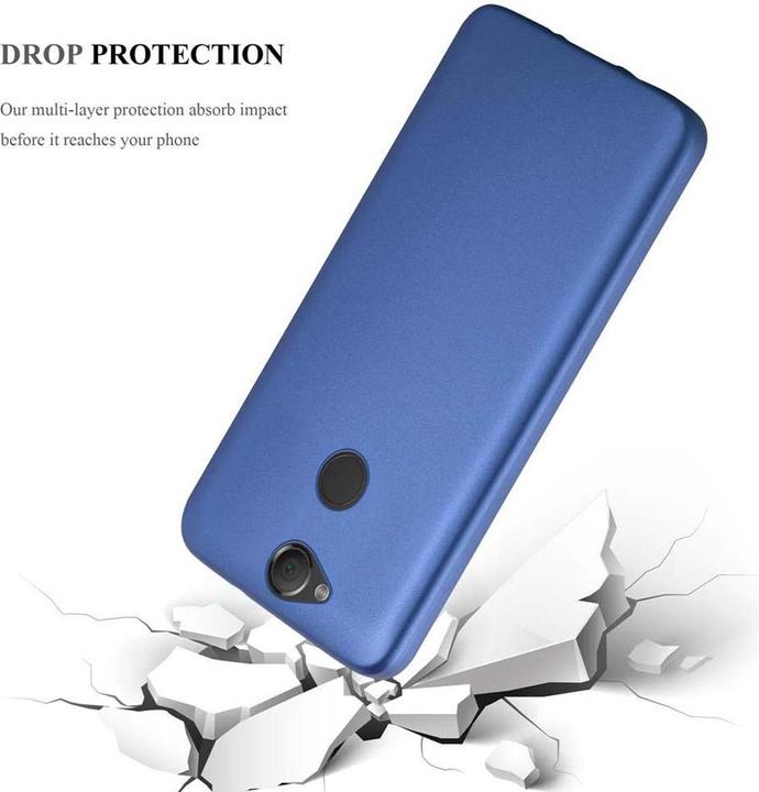 Produktbild Cadorabo TPU Matt Metallic Cover (Sony Xperia XA2)