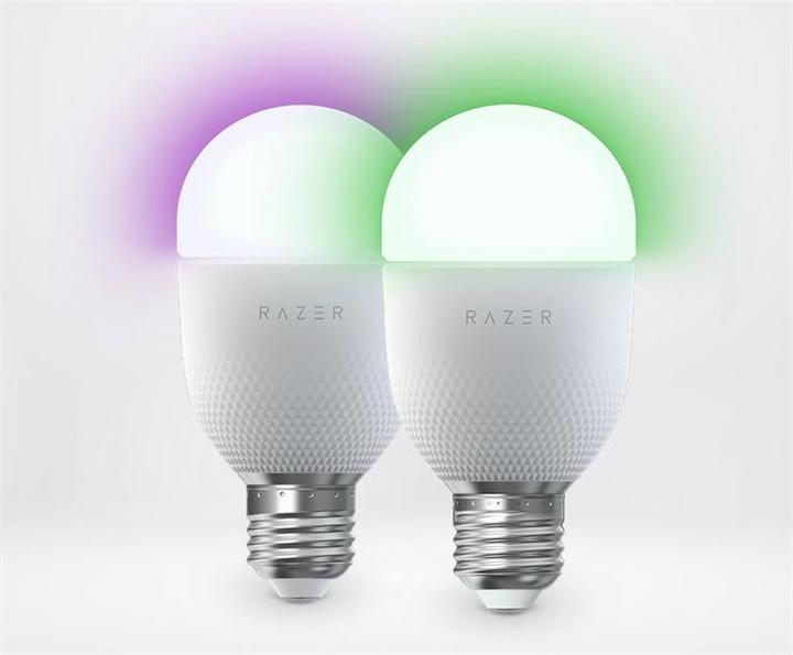 Produktbild Razer Aether Smart-Glühbirne (E27) - RGB-LED-Glühbirne für Smart Homes (E27, E26, 9 W, 800 lm, 1 x, F)