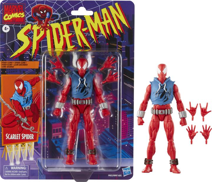Image du produit Hasbro Spider-Man Comics Marvel Legends figurine Scarlet Spider 15 cm